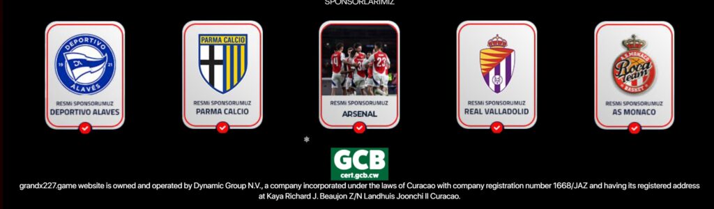 grandx firma ve lisans bilgileri